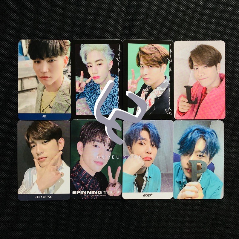 GOT7 - Spinning Top (Photocard: JB Mark Jackson Jinyoung Youngjae)