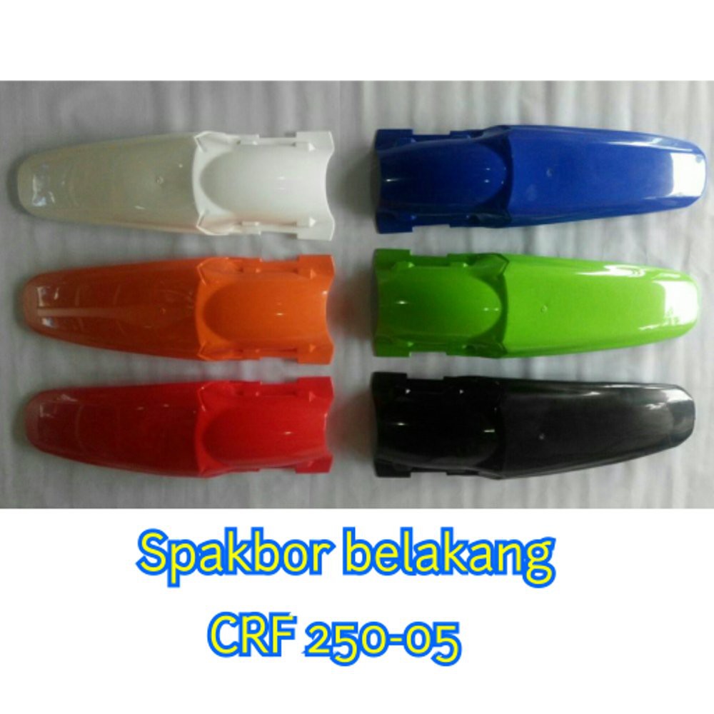 SPAKBOR BELAKANG REAR FENDER CRF 250  05