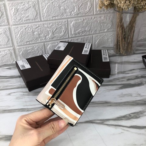 Dompet Wanita Lina Short Wallet Dompet Mini Kecil Import Card Holder Wanita CK Wallett