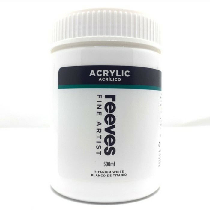

Produk Terbaru Reeves Acrylic Paint 500 Ml Titanium White
