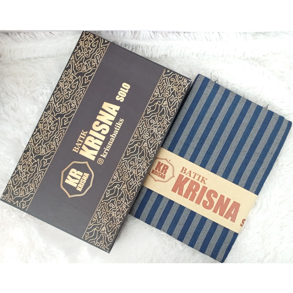 Krisna Batik Kain Tenun Lurik Katun Adem