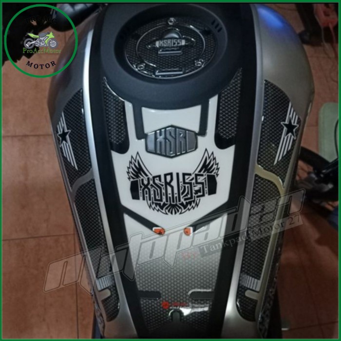 Sticker Stiker Resin Timbul Tankpad Tank Protector Yamaha Xsr 155