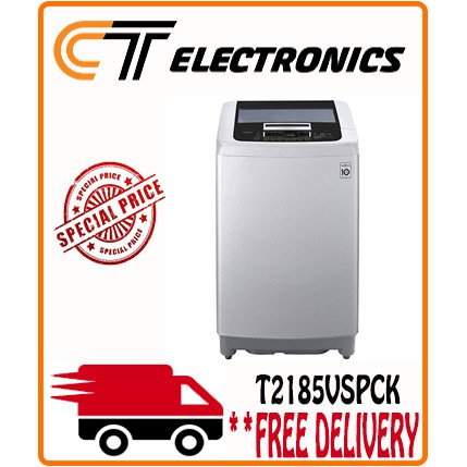 LG T2185VSPCK MESIN CUCI TOP LOADING WASHER T-2185VSPCK T2185 2185VSPCK
