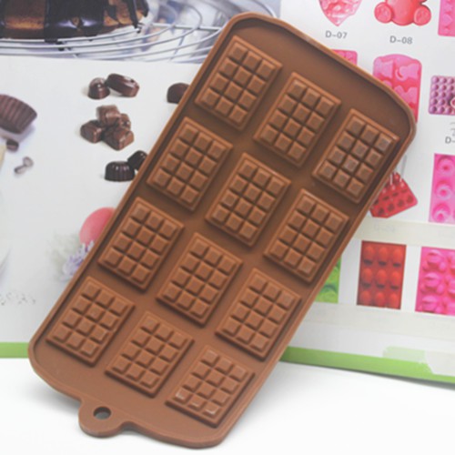 Cetakan Cetak Silikon Silicone Silicon Es Jelly Coklat Chocolate Bar