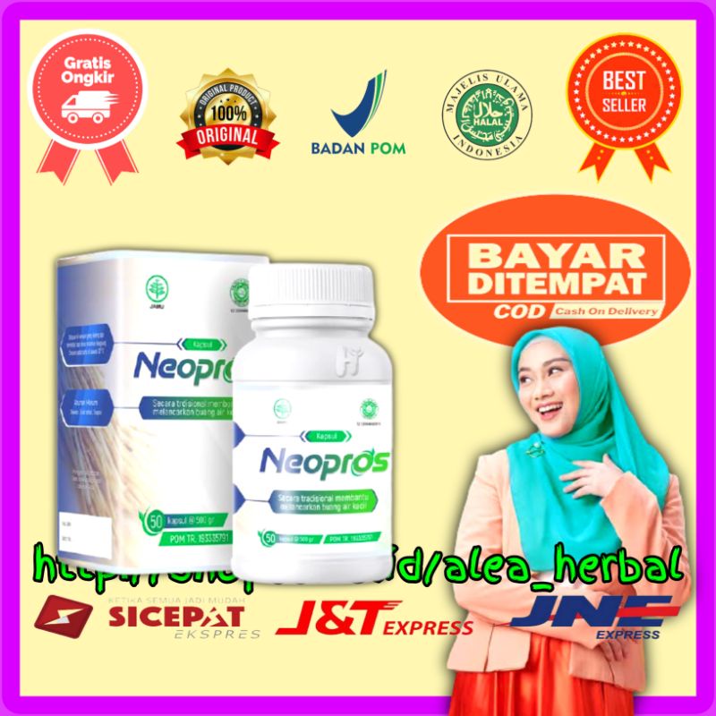 NEOPROS OBAT HERBAL MENGATASI KANKER PROSTAT & NEOPROS MELANCARKAN BUANG ORIGINAL