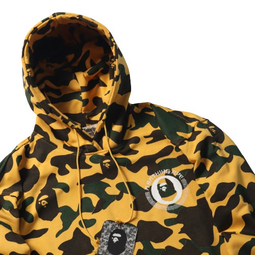 Jaket Sweater Hoodie BP JAPAN CAMO – Yellow Edition Fashion Trendy Casual Pria Good Brand Quality St