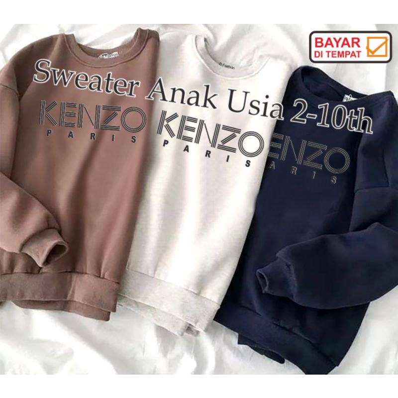 ((IB))SWEATER ANAK2 UNISEX/KEN7O DIGITAL SABLON