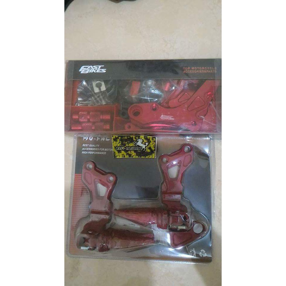Underbone set depan belakang double step mx new old king pnp 135 150