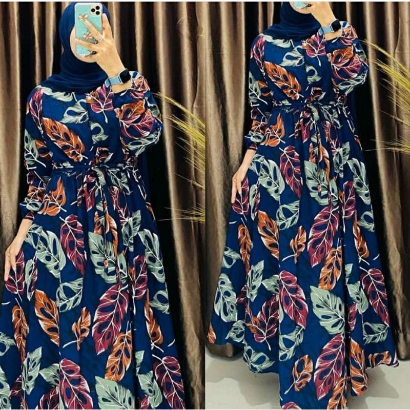 GAMIS JANDA BOLONG BAHAN HYGET