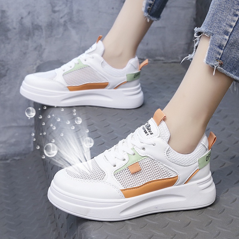 TBIG [COD] Sepatu Sekolah Sneakers Import Shoes WANWO Fashion Wanita Sepatu Korea Style Sekolah Kuliah