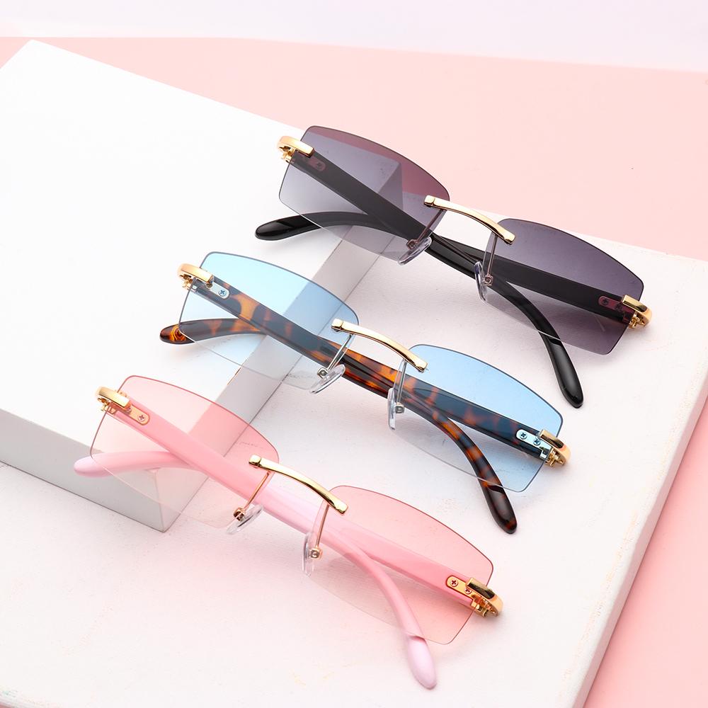 Lily Punk Kacamata Hitam Pria Wanita Gradient Eyewear Fashion Shades