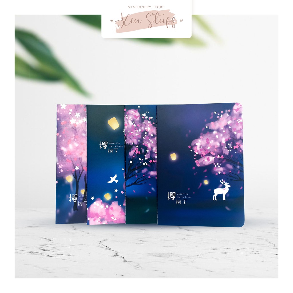 

Buku Notebook Sakura Night View