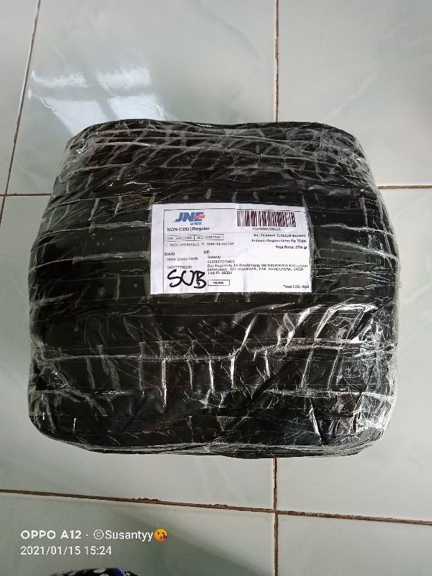 Batik Dolby Dolbi Dobby Doby Tenun Sutra Tulis Katun Atbm Baron Atasan Batik Wanita Sogan Srg308