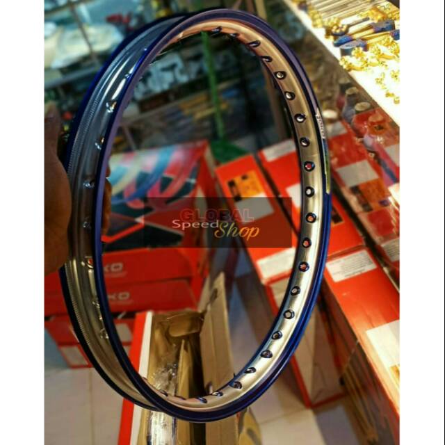 Velg rim yoko 140/160 x ring 17 twotone sepasang