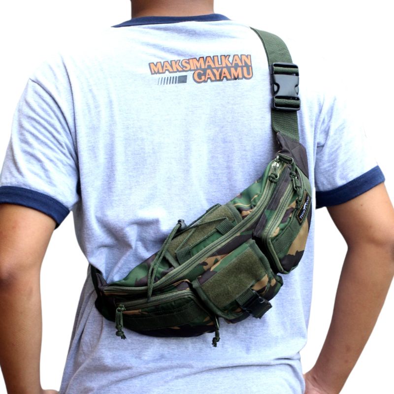 Waistbag | Waistbag Pria | Waistbag Army | Tas Selempang Army  | Waistbag Tactical