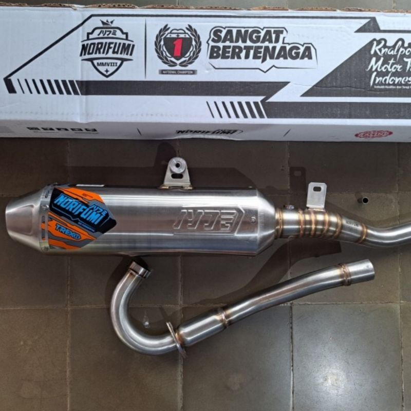 Knalpot NORIFUMI TREX Original - KLX DTRACKER 250