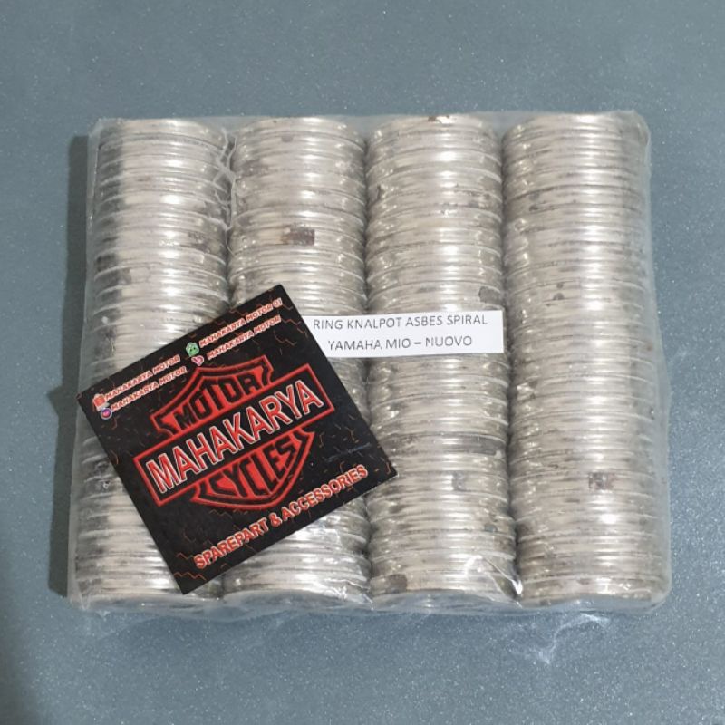 GASKET KNALPOT PAKING PACKING ASBES KNALPOT MIO NOUVO MIO M3 MIO SOUL ISI 10PCS