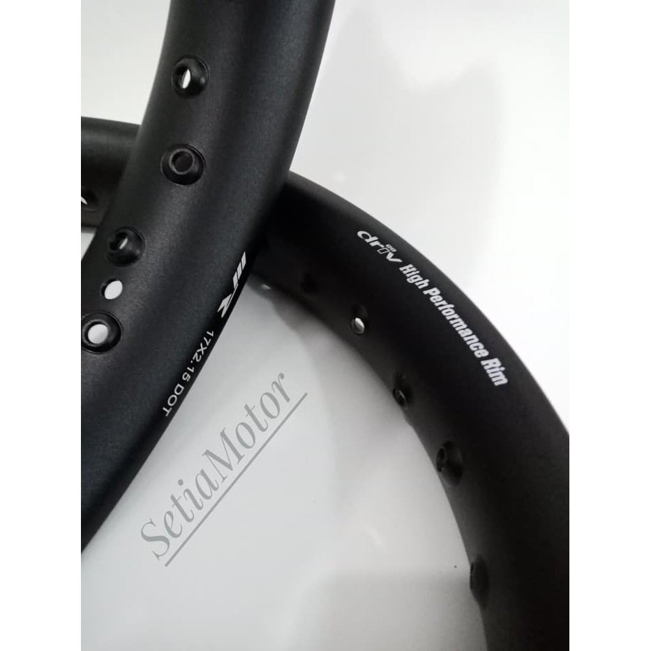 Velg Oval U Shape - Ukuran 185 215 Ring 17 Sepasang Model Tdr - Variasi Motor