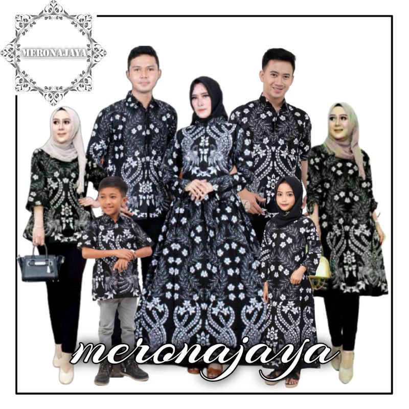 MPRET ABU | Batik couple keluarga modern batik keluarga gamis jumbo termurah di shopee Baju batik keluarga