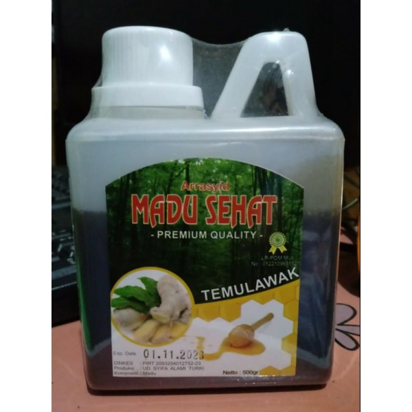 

Madu sehat untuk sakit lambung Temulawak Ar Rasyid 500 gr
