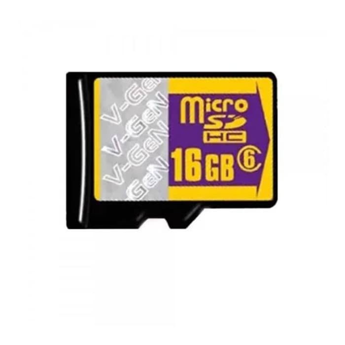 Memori Micro SD 16 GB 16 GB Class 6 Memory Card Non Adaptor VGen