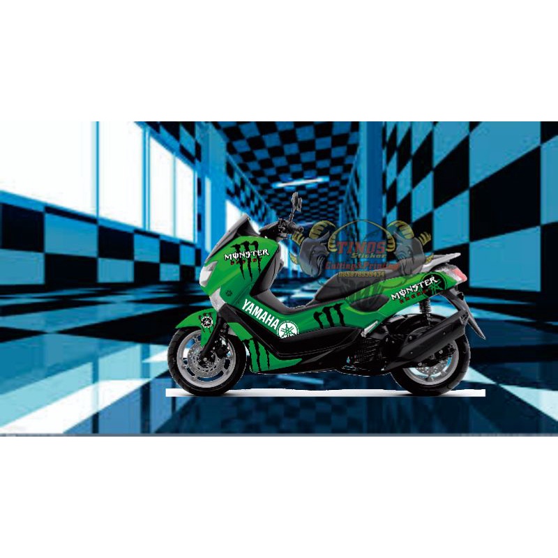 Decal nmax monster energy