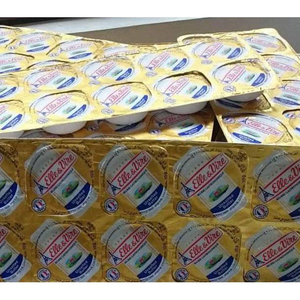 

Unsalted Butter Elle&Vire 10pcs x 10gr