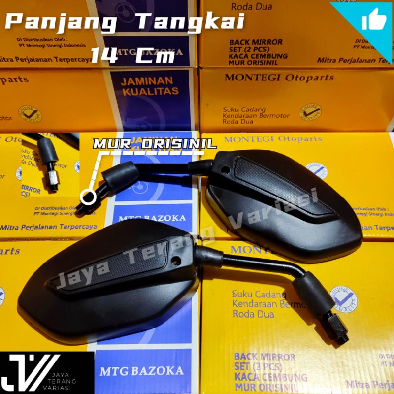 SPION HONDA CB150R MEGAPRO TIGER ORI MONTEGI KACA ORIGINAL / Spion cb150r / Spion honda / spion megapro /spion motor / Spion tiger