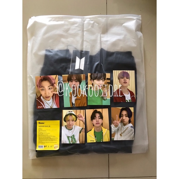 READY SHARING OFFICIAL BTS Cardigan Butter