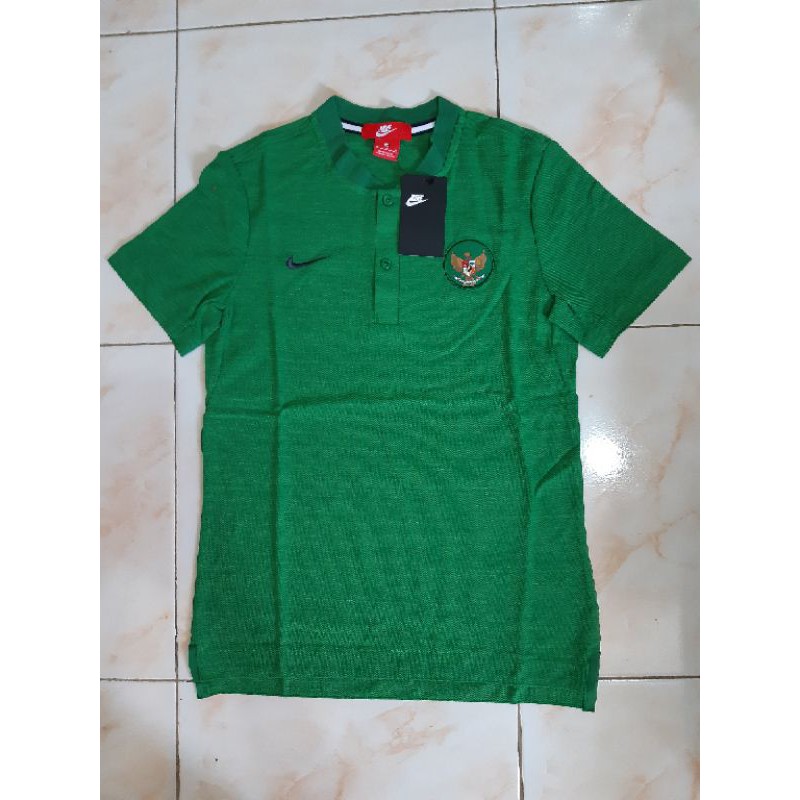 kaos polo original nike timnas indonesia 2018