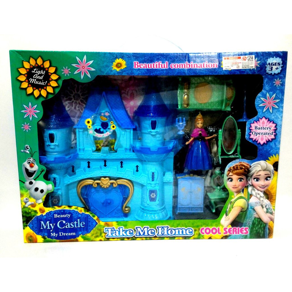 MAINAN RUMAH MY CASTLE BEAUTY DREAM FROZEN