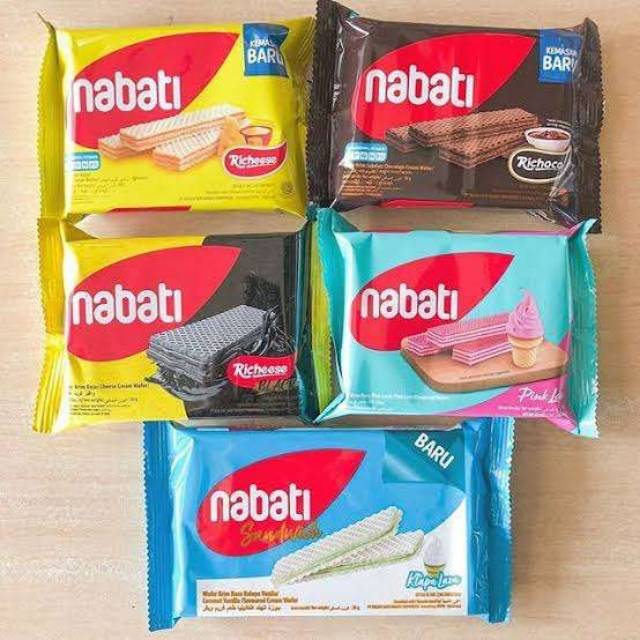 

NABATI TANGO WAFFER BISKUIT SELIMUT ECERAN/CEMILAN/JAJANAN