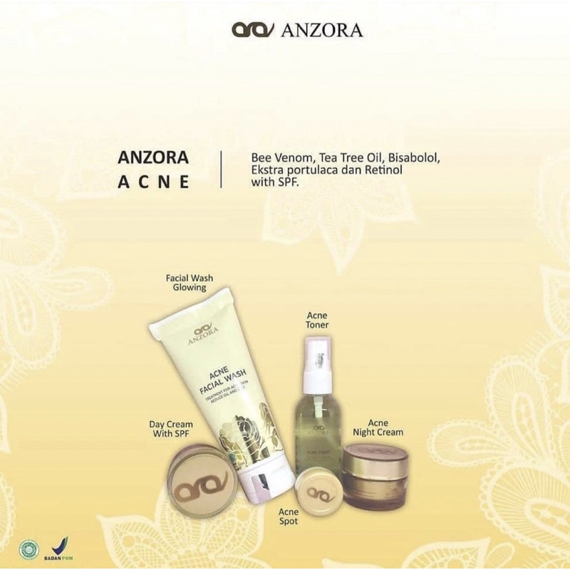 Anzora skincare ADS