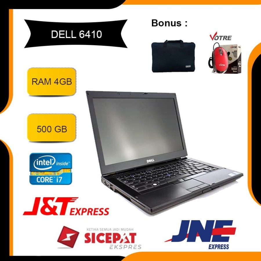 Laptop Dell Latitude e6410 core i7 gen1/win10/frer tas