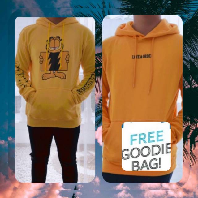 the hundreds yellow hoodie