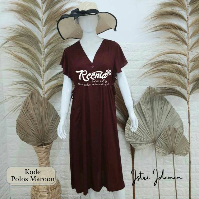 Daster Istri Idaman Maroon M