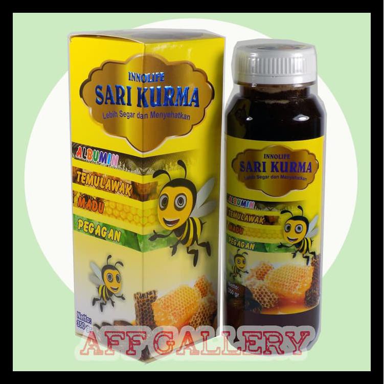 

Sari Kurma Innolife Original Plus Albumin Temulawak Madu Pegagan 350Gr Murah