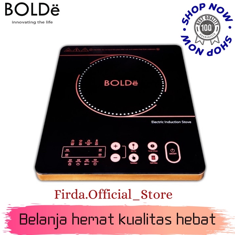 BOLDE SUPER STOVE KOMPOR INDUKSI LISTRIK - OMEGA 100% ORI