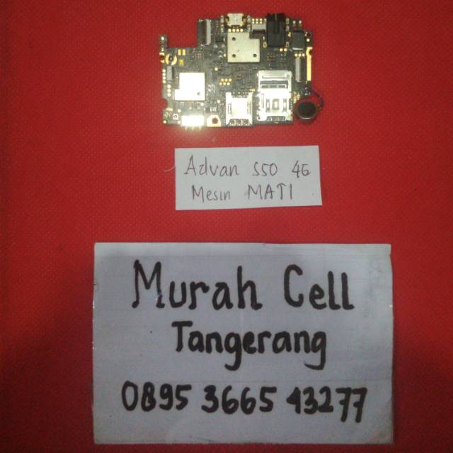 Mesin advan s50 4g mesin perawan belum pernah servis