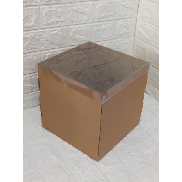Box/Dus/Kotak Kue Tart 24x24 bahan Corrugated Kokoh