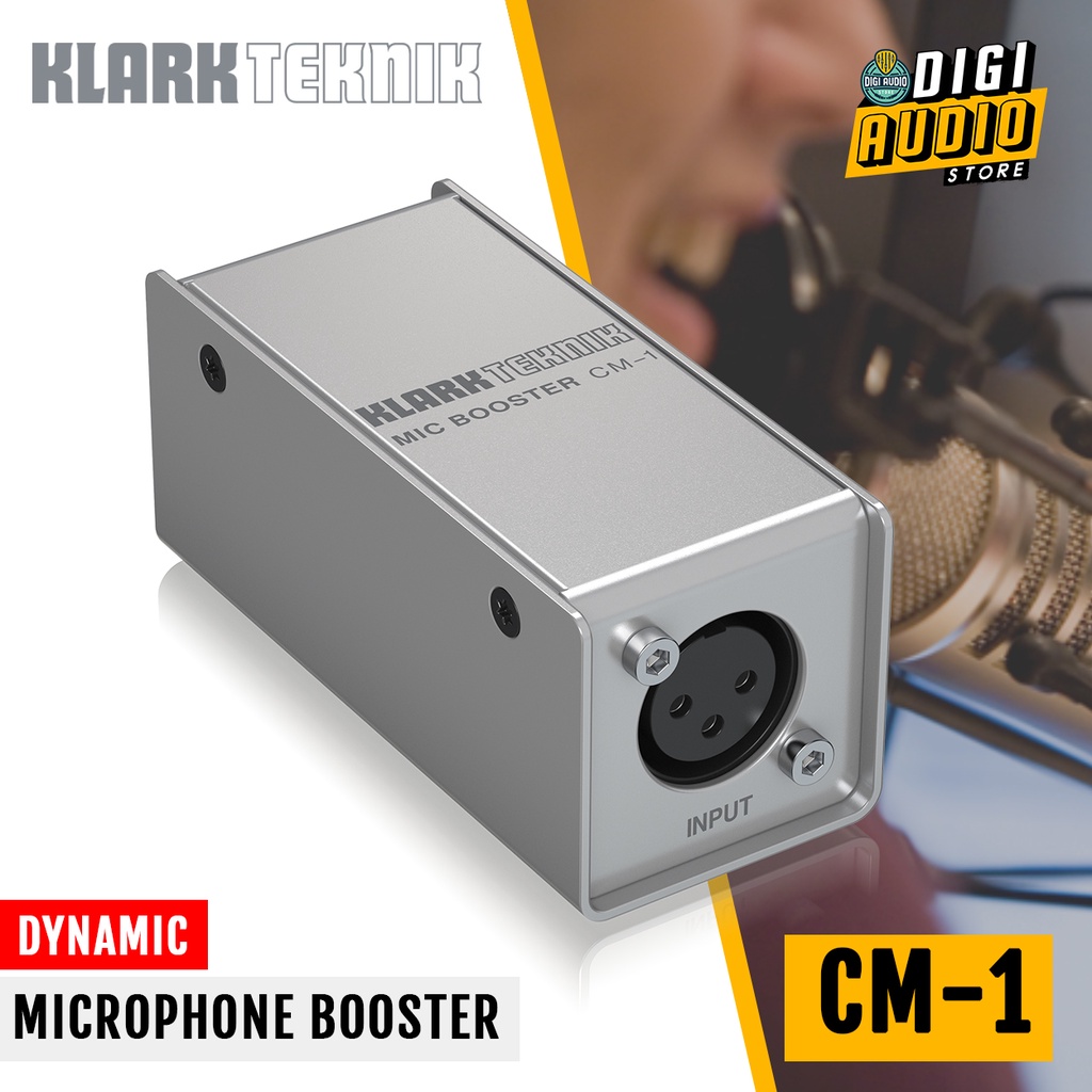Jual Klark Teknik CM1 Mic Booster Preamp untuk Dynamic Microphone