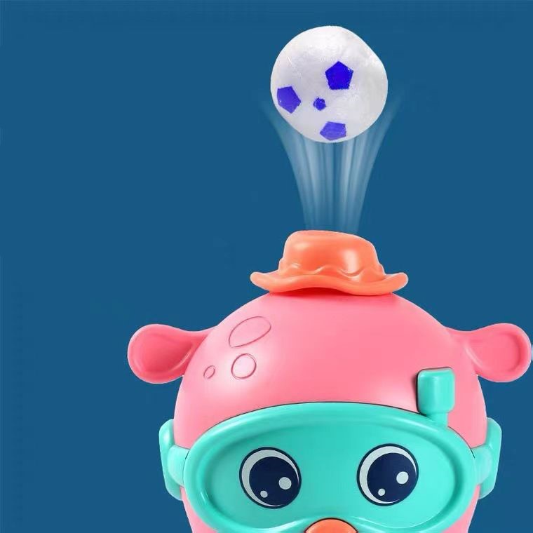 Mainan Anak OCTOPUS BALL BLOWING Mainan Gurita tiup Bola Suara Lampu