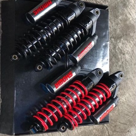 shockbreaker showa cb400 ukuran 320 warna merah sudah rebound / skok showa / shok sok copy showa ori