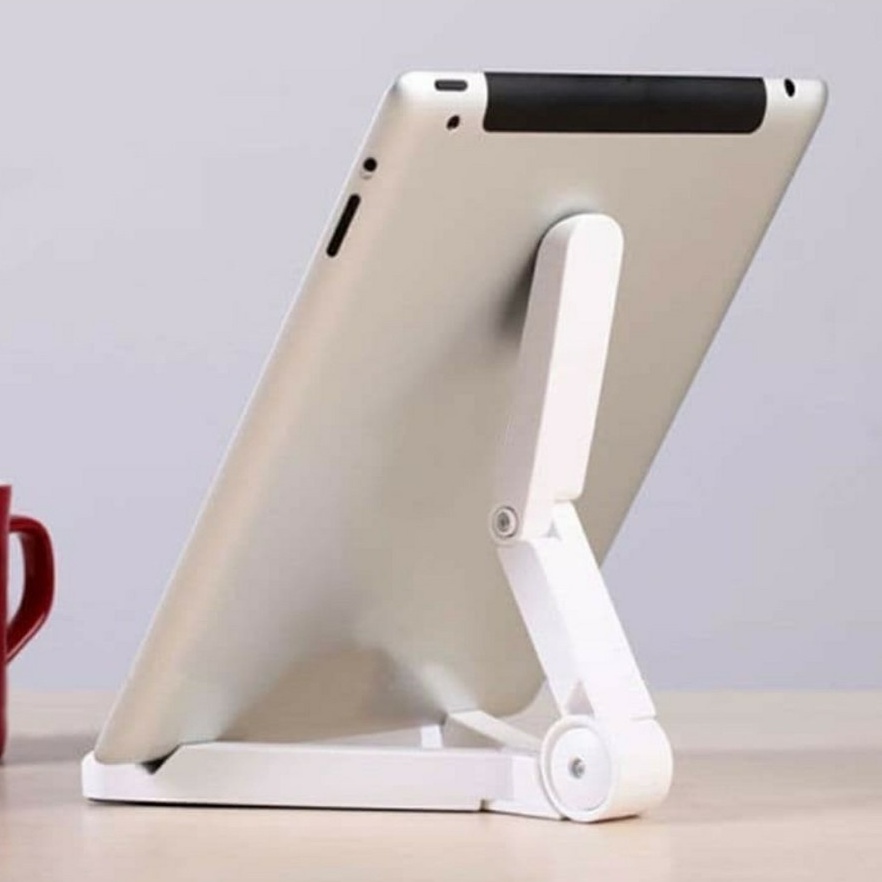 DUDUKAN TABLET HP LIPAT SEGITIGA - PHONE HOLDER TRIANGLE - FA