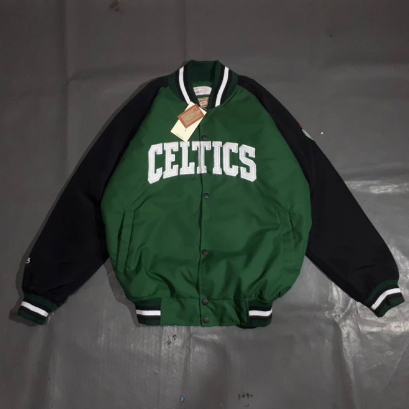 Jaket Varsity Bomber Celtics