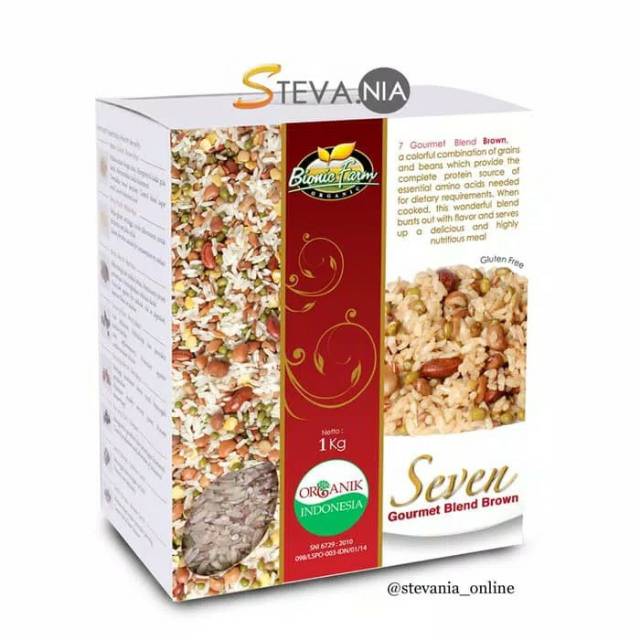 

Bionic Farm Seven Gourmet Blend (brown/White) 1 kg