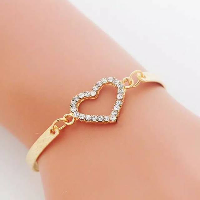 Gelang Tangan Berlian manik manik imitasi