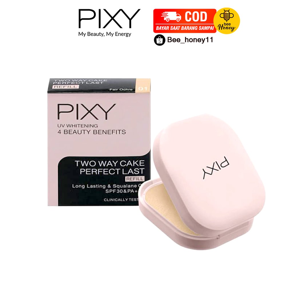 [Refill] Pixy UV Whitening 4BB Two Way Cake Perfect Last 9gr