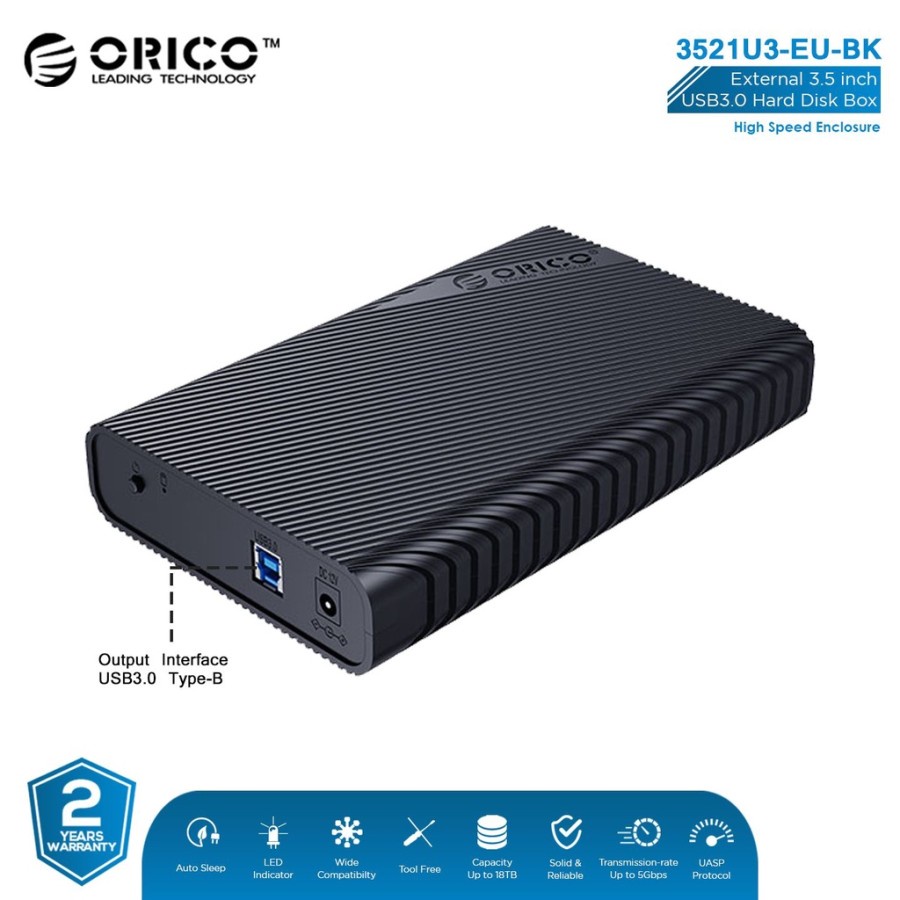 ORICO 3521U3 3.5 Inch HDD Eclosure