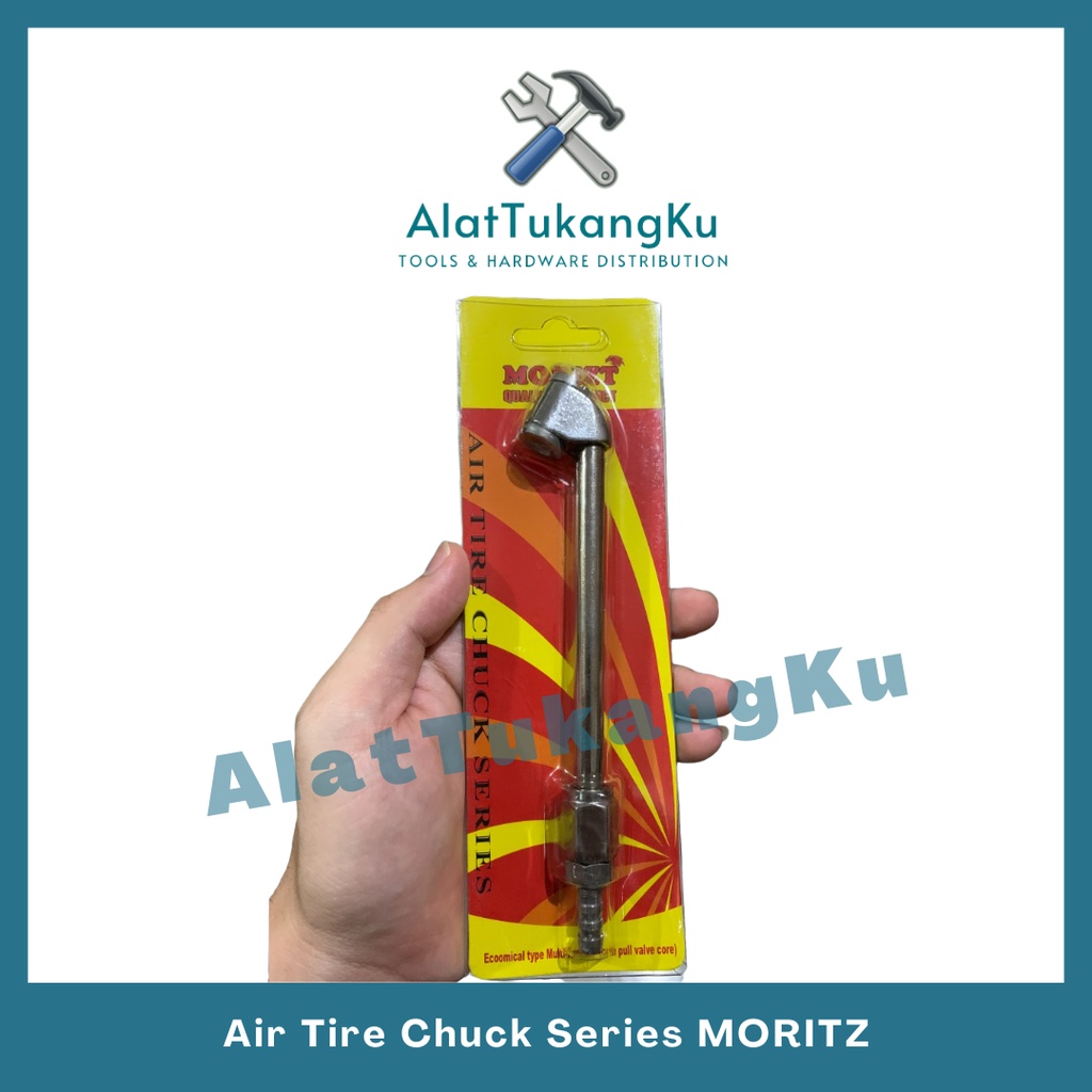 Kepala Isi Angin Ban / Alat Pengisi Angin Ban / Air Chuck Moritz